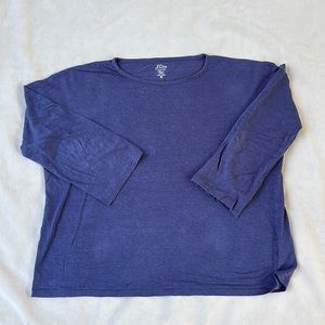 JCrew linen tee